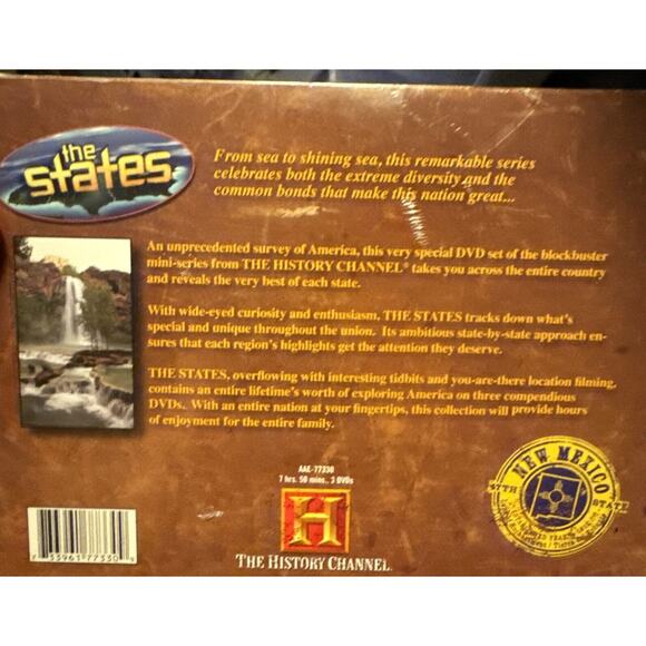 History Channel: The States - Volume 1/2/3 (DVD, 2012, 3-Disc Set) NEW Sealed - Picture 5 of 5